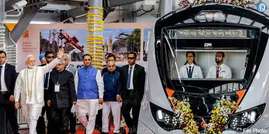 2ம் கட்டம், சூரத் மெட்ரோ ரயில் திட்டங்களுக்கு பிரதமர் மோடி நாளை பூமி பூஜை செய்கிறார்!