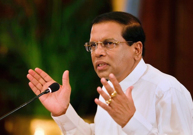 தமிழர்கள் ஜனநாயக வழியில் போராடினால் அந்தப் போராட்டத்தை கொச்சைப்படுத்தக்கூடாது – மைத்திரி