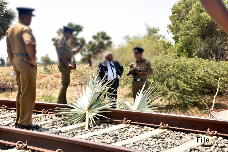 மன்னாரில் புகையிரத்துடன் மோதுண்டு உயிரிழந்த 58 வயதுடைய ஒருவருக்கும் கொரோனா!