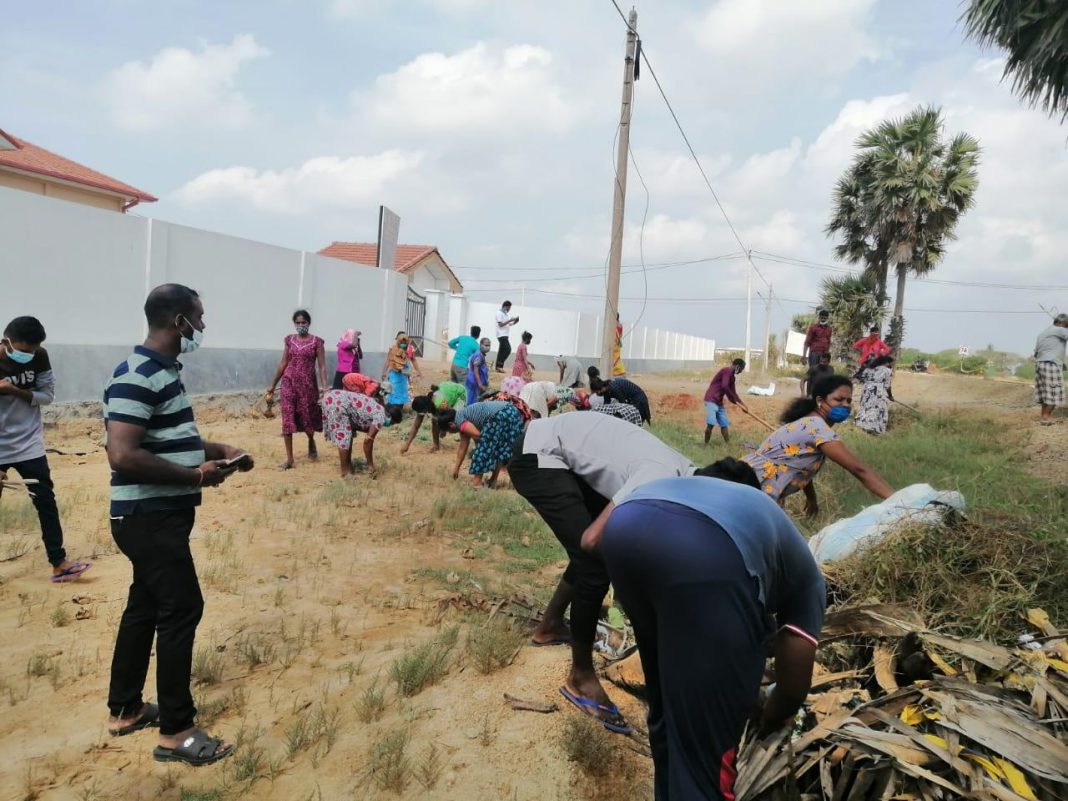 தன்னார்வலர் தினத்தை முன்னிட்டு யாழில் சிரமதான பணி முன்னெடுப்பு!