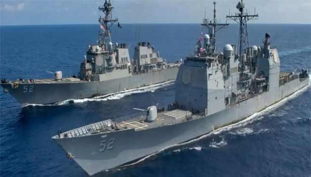 எங்கள் நாட்டு போர்க்கப்பல்கள் லட்சத்தீவில் நுழைய உரிமை இருக்கிறது: இந்தியாவுக்கு அமெரிக்கா விளக்கம்