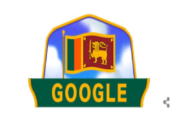 இலங்கையின் சுதந்திர தினத்தை முன்னிட்டு கூகுளில் ஏற்பட்டுள்ள மாற்றம்