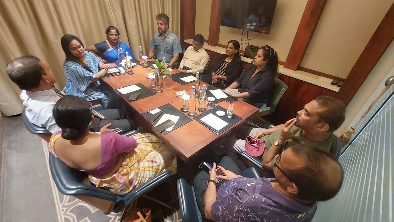 இலங்கை வந்துள்ள தென்னிந்திய நடன தாரகை; யாழிற்கும் விஜயம்!