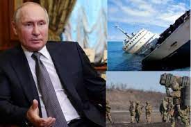 வேறு நாட்டின் கப்பல்களை மூழ்கடித்த ரஷ்யா! குறி தவறியதால் உக்ரைன் துறைமுகத்தில் பரபரப்பு