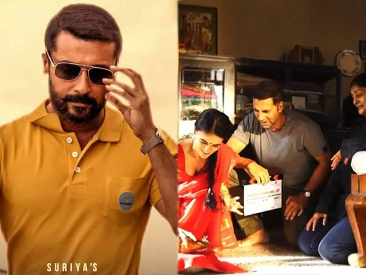சூரரைப் போற்று இந்தி ரீமேக் படப்பிடிப்பு... மங்களகரமாக தேங்காய் உடைத்து துவங்கியது!