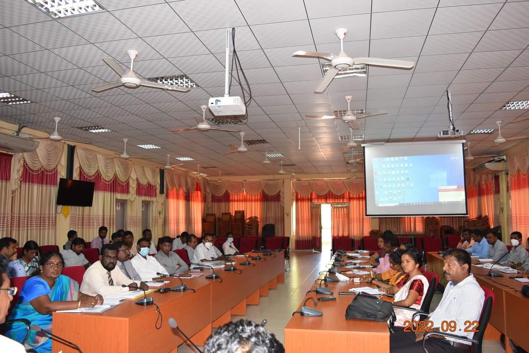 முல்லைத்தீவு மாவட்ட விவசாயக் குழுக் கூட்டம் !