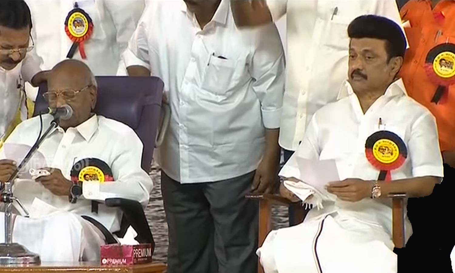 திமுக தலைவராக முதல்வர் மு.க.ஸ்டாலின் போட்டியின்றி தேர்வு !...