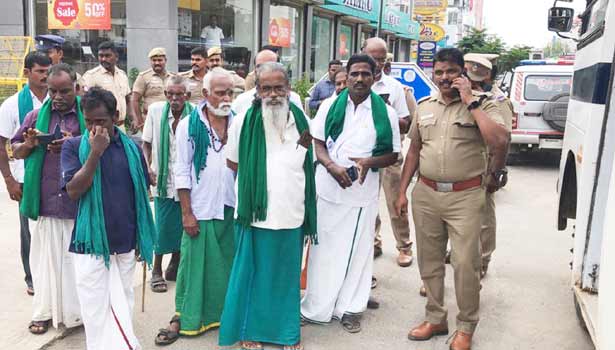 விவசாயிகள் சங்க தலைவர் அய்யாகண்ணு கைது!